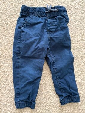 OshKosh B'gosh Navy Elastic Waist Joggers
